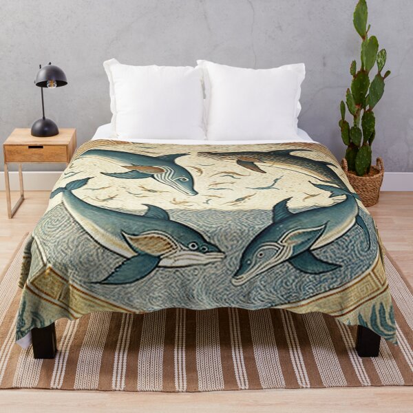 Item preview, Minoan Dplphin Mosaic Fresco - Crete - Ancient Cretan History - Minos designed and sold by Styrman.