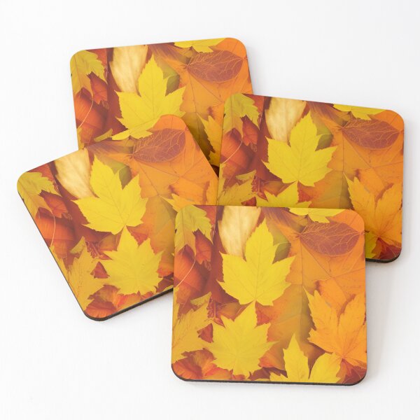 Item preview, maple leaves designed and sold by blackwhiteblue.