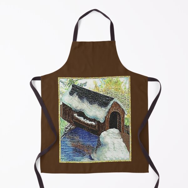 Item preview, Snow Covered Bridge ~ designed and sold by Jeanine King.