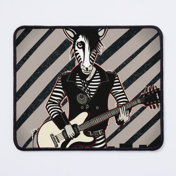 Item preview, Zebra Rockera: the must-have for all rock lovers designed and sold by BeerBot.