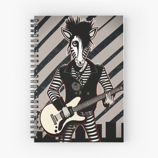 Item preview, Zebra Rockera: the must-have for all rock lovers designed and sold by BeerBot.