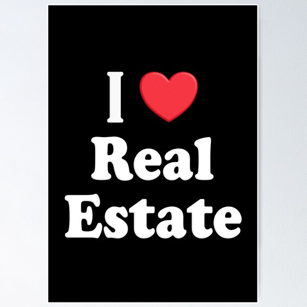 Item preview, I Love Real Estate - I Heart Real Estate designed and sold by molamode.