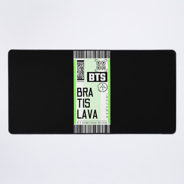 Item preview, BRATISLAVA BTS classic luggage tag stickers designed and sold by LeddsoDello.