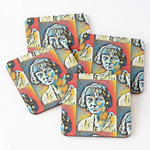 Item preview, Katherine Mansfield Artwork | Katherine Mansfield Portrait | Katherine Mansfield Wall Art  designed and sold by Suyogsonar25.