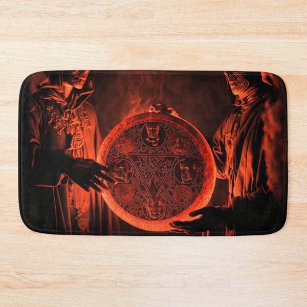 Item preview, Satanic Priests with Dark Flaming Stone - Trending designed and sold by Dualism619.