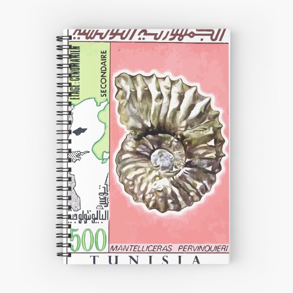 Item preview, Tunisia 1982 Fossil Stamp designed and sold by Go-Postal.