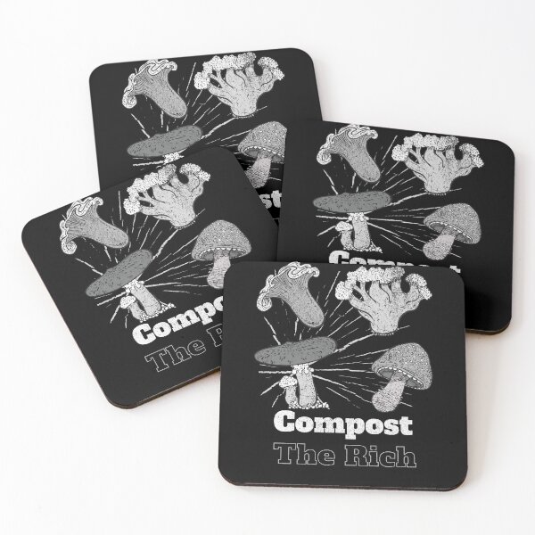 Item preview, Funny Mushrooom Funi Compost The Rich designed and sold by WhistlingSnail.