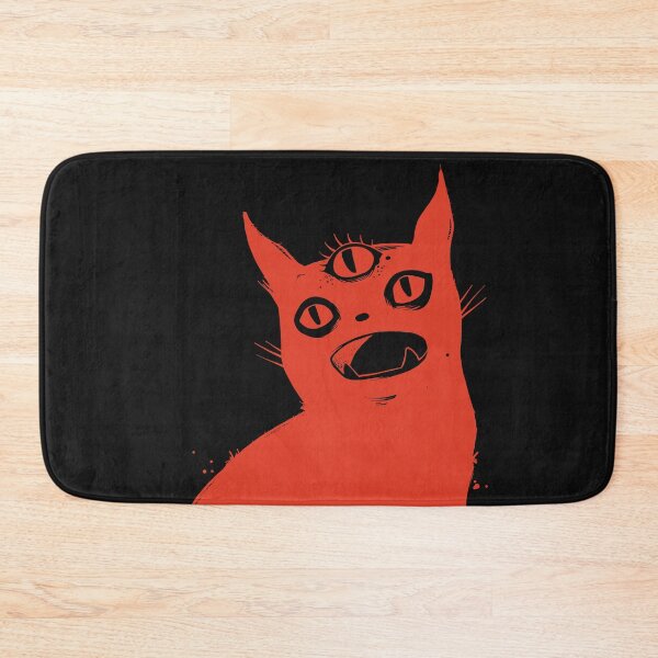 Item preview, Red Cat With Third Eye designed and sold by cellsdividing.