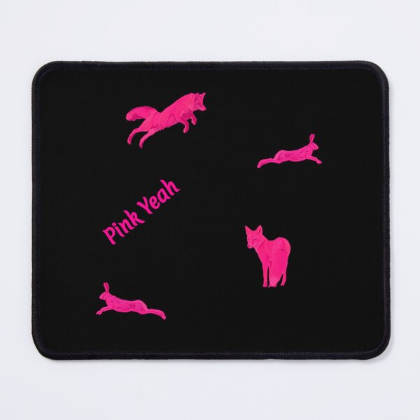 Item preview, Pink Fox and Rabbit Pattern designed and sold by Pink  Yeah.