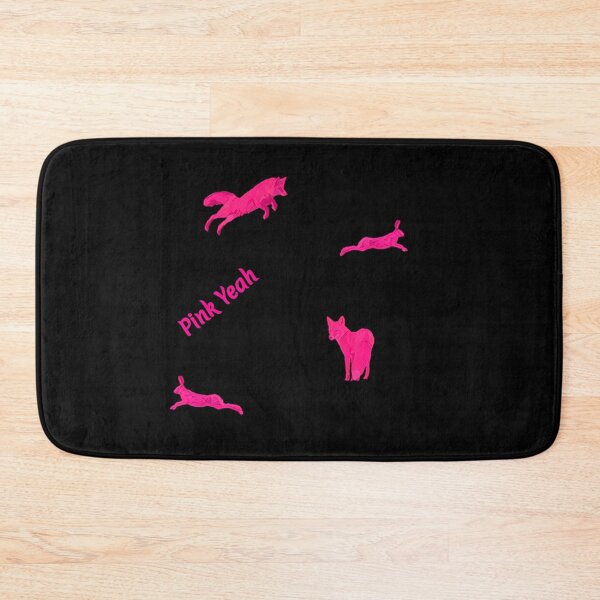 Item preview, Pink Fox and Rabbit Pattern designed and sold by Pink  Yeah.