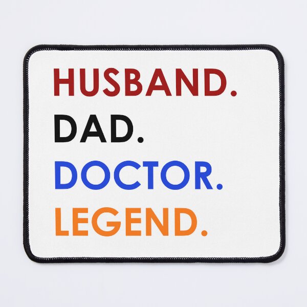 Item preview, Husband dad Doctor legend designed and sold by Wolf-Bros.