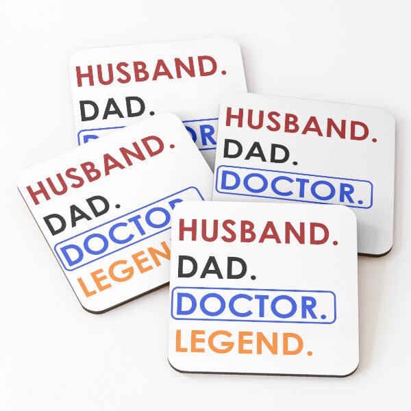 Item preview, Husband dad Doctor legend designed and sold by Wolf-Bros.