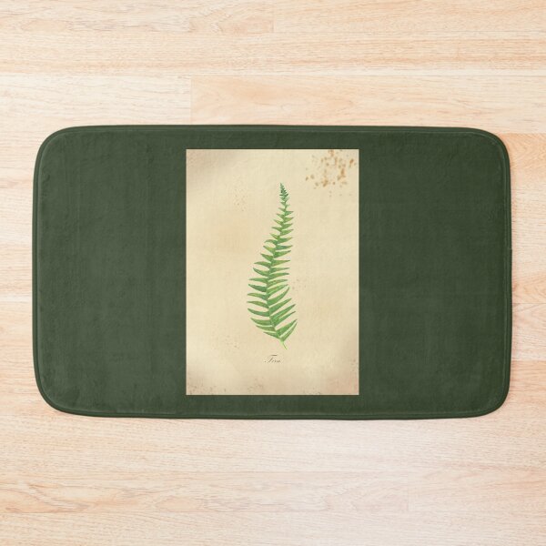 Item preview, Fern, botanical watercolor painting designed and sold by SharonRoseR.