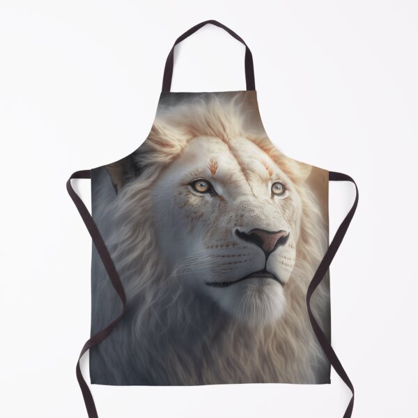 Item preview, White king of animals designed and sold by Kiraslife.