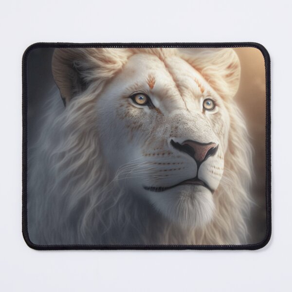 Item preview, White king of animals designed and sold by Kiraslife.
