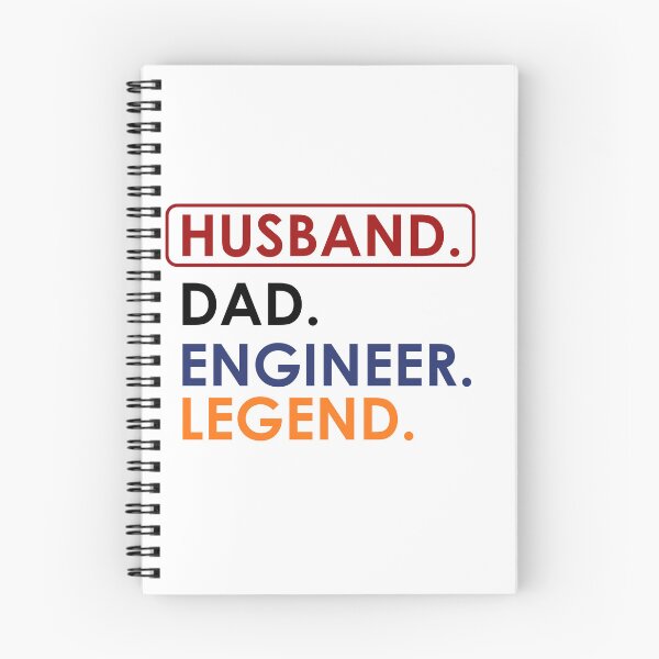 Item preview, Husband dad Engineer legend designed and sold by Wolf-Bros.