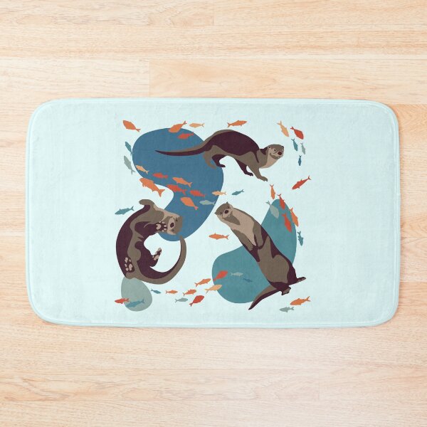 Item preview, Otter | River Otter | Sea Otter | Otters | Animal Pattern designed and sold by AlyCastelluccio.