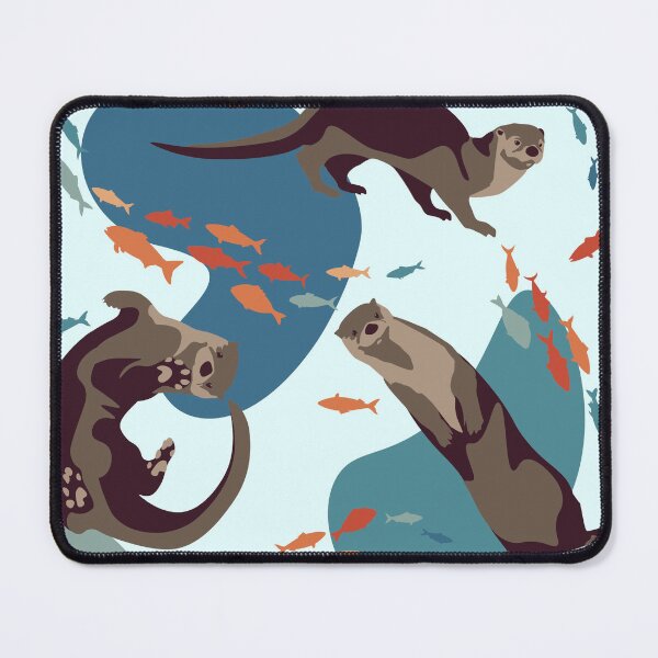 Item preview, Otter | River Otter | Sea Otter | Otters | Animal Pattern designed and sold by AlyCastelluccio.