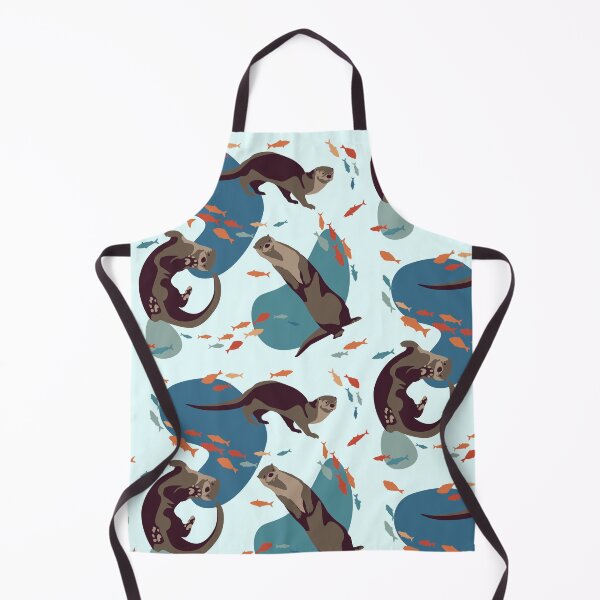 Item preview, Otter | River Otter | Sea Otter | Otters | Animal Pattern designed and sold by AlyCastelluccio.
