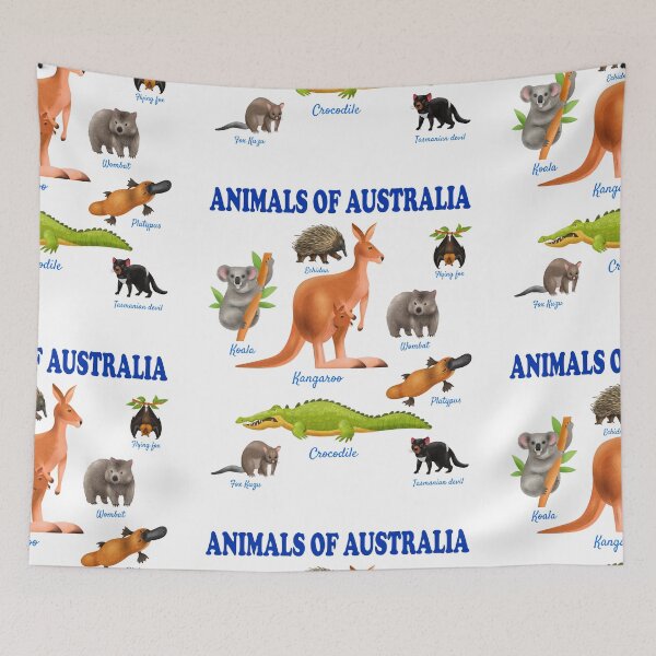 Item preview, Animals of australia | educational australian animals designed and sold by Deco-Design.