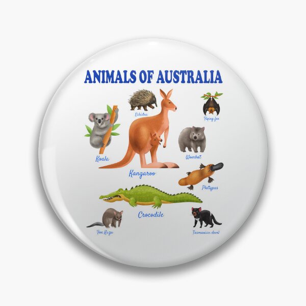 Item preview, Animals of australia | educational australian animals designed and sold by Deco-Design.