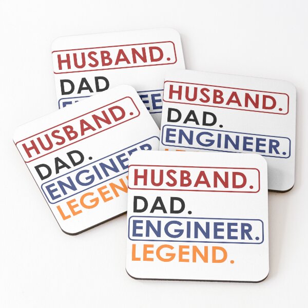 Item preview, Husband dad Engineer legend designed and sold by Wolf-Bros.