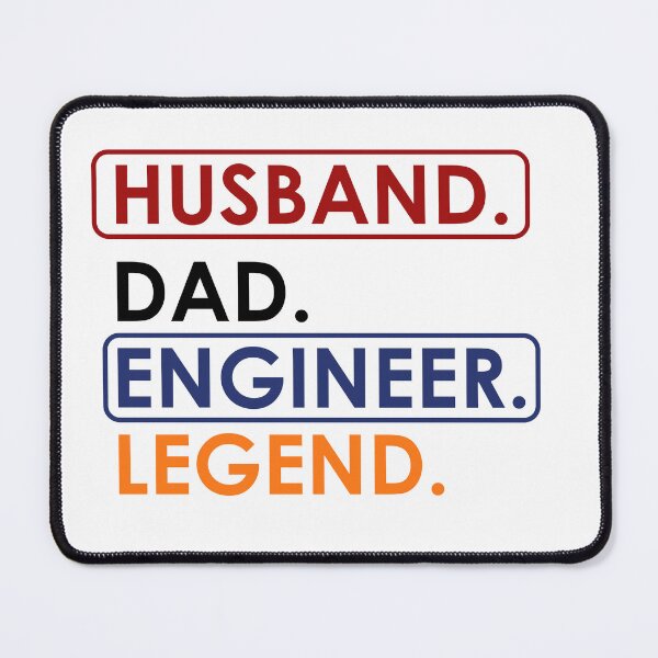 Item preview, Husband dad Engineer legend designed and sold by Wolf-Bros.