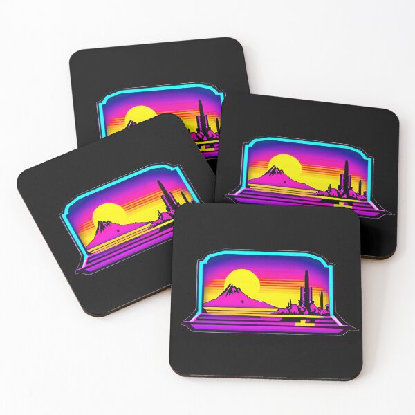 Item preview, Synthwave sunset sun  astral retro colorfull sticker designed and sold by SJG-digital.