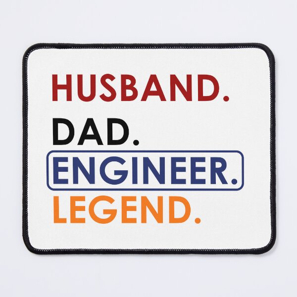 Item preview, Husband dad Engineer legend designed and sold by Wolf-Bros.