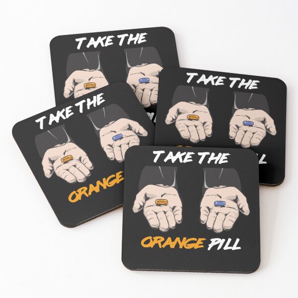 Item preview, Bitcoin Take The Orange Pill Bitcoin Pill Crypto Currency designed and sold by MasterKlaw.
