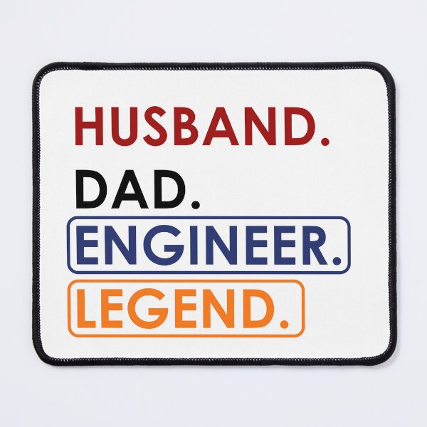 Item preview, Husband dad Engineer legend designed and sold by Wolf-Bros.