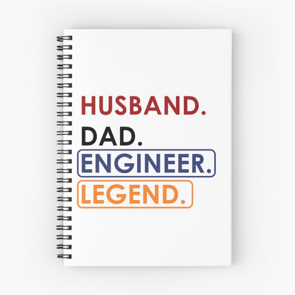 Item preview, Husband dad Engineer legend designed and sold by Wolf-Bros.
