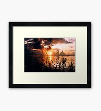 SUNRISE Framed Print