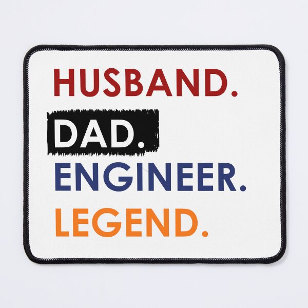 Item preview, Husband dad Engineer legend designed and sold by Wolf-Bros.
