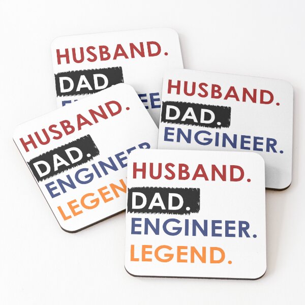 Item preview, Husband dad Engineer legend designed and sold by Wolf-Bros.