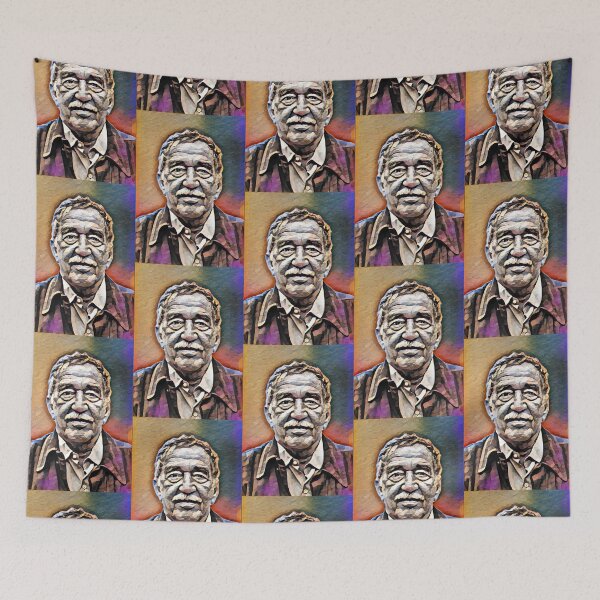Item preview, Gabriel García Márquez Artwork | Gabriel García Márquez Portrait | Gabriel García Márquez Wall Art  designed and sold by Suyogsonar25.