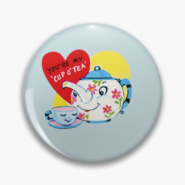 Item preview, You're My Cup O' Tea - Vintage Tea Valentine Design designed and sold by ErinReneTaylor.