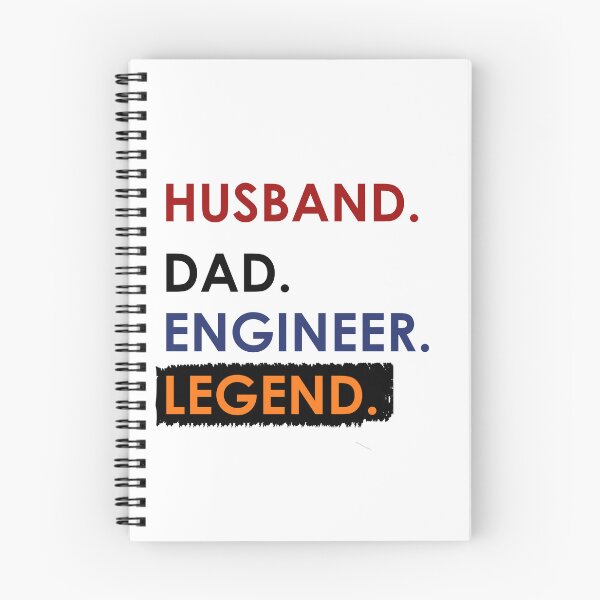 Item preview, Husband dad Engineer legend designed and sold by Wolf-Bros.