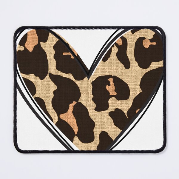 Item preview, Simply Leopard pattern heart designed and sold by sheelashop.