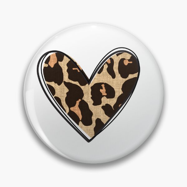 Item preview, Simply  Leopard pattern heart designed and sold by sheelashop.