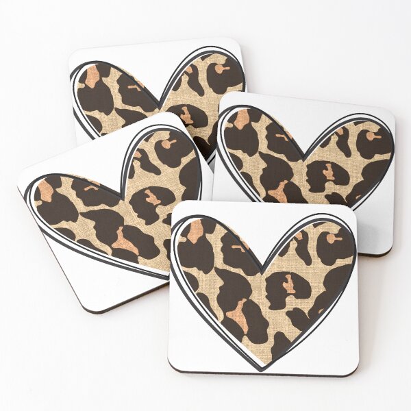 Item preview, Simply  Leopard pattern heart designed and sold by sheelashop.