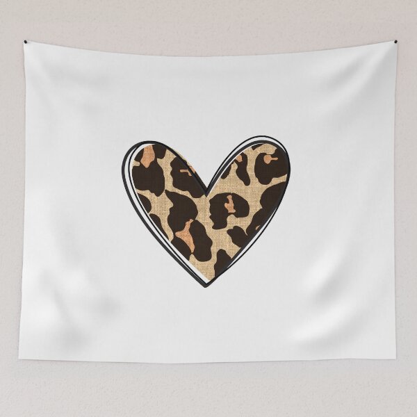 Item preview, Simply  Leopard pattern heart designed and sold by sheelashop.