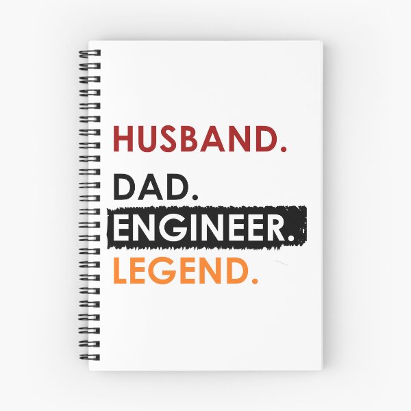 Item preview, Husband dad Engineer legend designed and sold by Wolf-Bros.