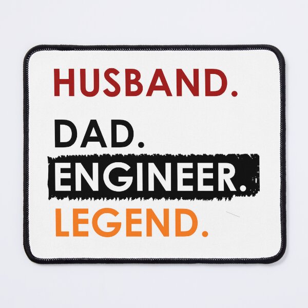 Item preview, Husband dad Engineer legend designed and sold by Wolf-Bros.