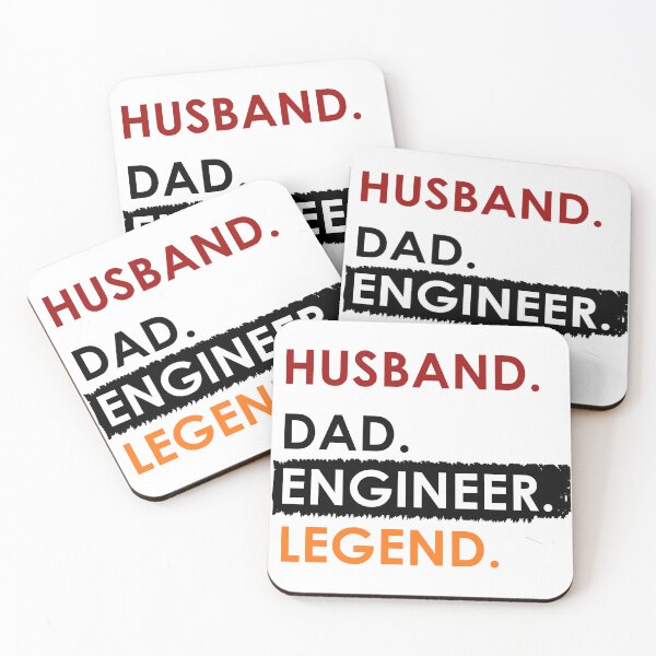 Item preview, Husband dad Engineer legend designed and sold by Wolf-Bros.