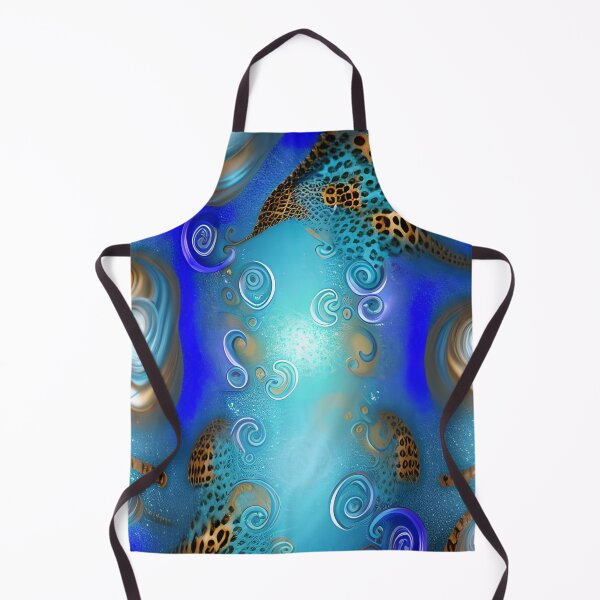 Artikelvorschau, Abstrakter blauer Leopard entworfen und verkauft von Itzjustlife.