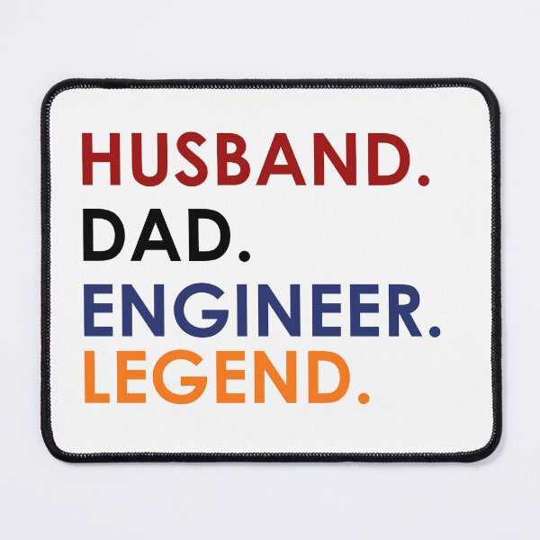 Item preview, Husband dad Engineer legend designed and sold by Wolf-Bros.