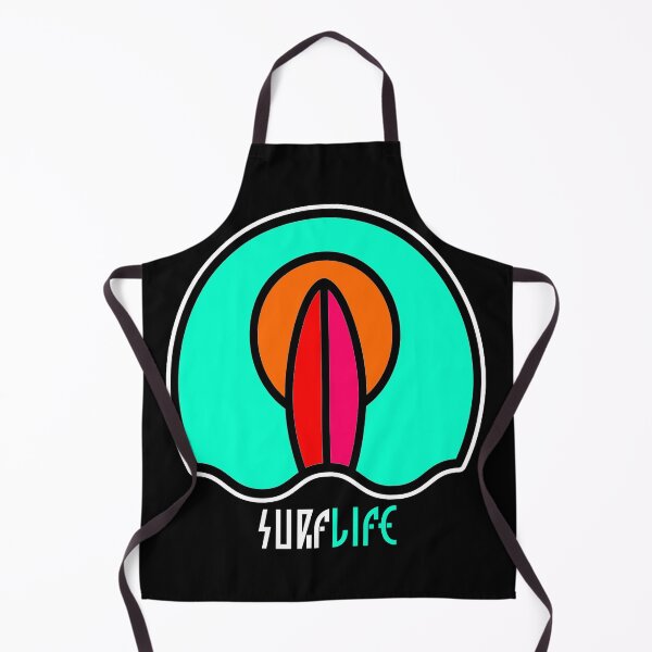Item preview, Surf Life Black Apparel Design 2 designed and sold by PastyDesigns.