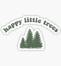 Bob Ross Happy Little Trees Sticker