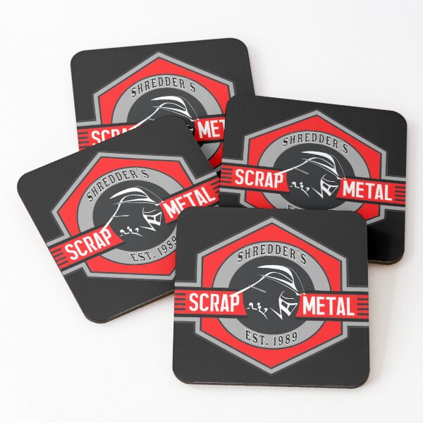 Item preview, Shredder’s scrap metal logo designed and sold by grmcclure.